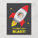 Buscar astronaut 11x14 invitaciones Niños