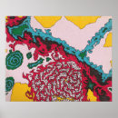 Buscar cósmico arte Colores vibrantes