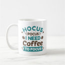 Buscar hocus pocus tazas Necesito café para concentrarme