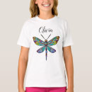 Buscar libélulas coloridas camisetas Colorido