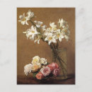 Buscar henri fantin latour postales Rosas y lirios