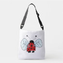 Buscar ladybug bolsos Rojo