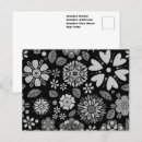 Buscar gris y negro postales Para ella