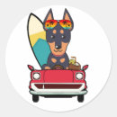 Buscar perro guardián pegatinas Vacaciones