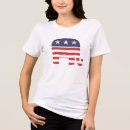 Buscar elefante rojo camisetas Para ella