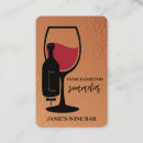 Buscar bodega tarjetas de visita Alcohol