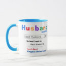 Buscar la mejor novia del mundo tazas Marido