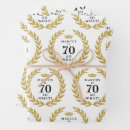 Buscar los años 70 papel de regalo Para él