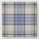 Buscar tela escocesa posavasos Blanco