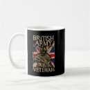 Buscar ejército británico tazas Soldado