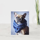 Buscar saludo francés tarjetas Frenchie