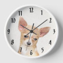Buscar chihuahua relojes de pared Cachorro