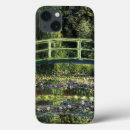Buscar pinturas del monet iphone fundas Puente japonés