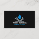 Buscar fontanería del fontanero tarjetas de visita Fontaneros