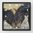 Buscar pinto relojes de pared Caballo