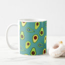 Buscar el aguacate tazas Adorable