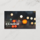 Buscar dj carda tarjetas de visita Djs