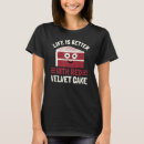 Buscar terciopelo rojo camisetas Vida