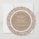 Buscar papel y blanco kraft boda invitaciones Parejas