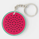 Buscar fruta roja llaveros Sandía