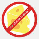 Buscar alergia pegatinas Advertencia