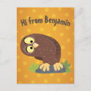 Buscar búhos divertidos postales General y unisex