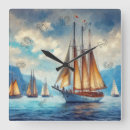 Buscar yate relojes de pared Océano