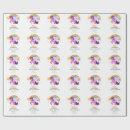 Buscar unicornio papel de regalo Niña