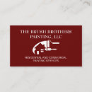 Buscar house painter tarjetas de visita Contratista