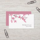 Buscar diseño interior tarjetas de visita Rosa