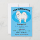 Buscar samoyedo invitaciones Perro