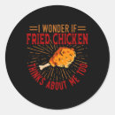 Buscar pollo frito pegatinas Gallina
