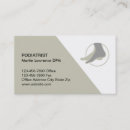 Buscar pies tarjetas de visita Médico