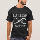 Buscar aceptación del autismo camisetas Conciencia