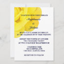 Buscar amarillo y blanco boda invitaciones General y unisex