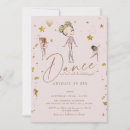 Buscar del ballet invitaciones de cumpleaños Fiesta de de baile