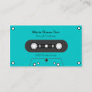 Buscar 80 tarjetas de visita Tienda de música