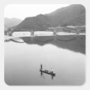 Buscar puente japonés pegatinas Río