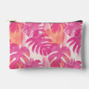 Buscar hojas tropicales bolsas cosmetica Rosa