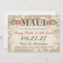 Buscar maui invitaciones Flores