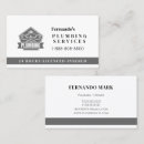 Buscar fontanería tarjetas de visita Calefacción