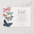 Buscar butterfly invitaciones Futura madre