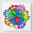 Buscar boo relojes de pared Peek a boo