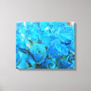 Buscar rosas azules lienzos Elegante