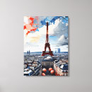 Buscar eiffel tower lienzos París
