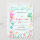 Buscar la tortuga invitaciones de cumpleaños Por al mar