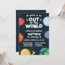 Buscar space birthday invitaciones Cualquier niño