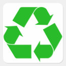 Buscar reciclaje pegatinas Verde