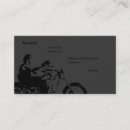 Buscar motorista tarjetas de visita Bici