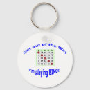 Buscar bingo llaveros Cadena de claves